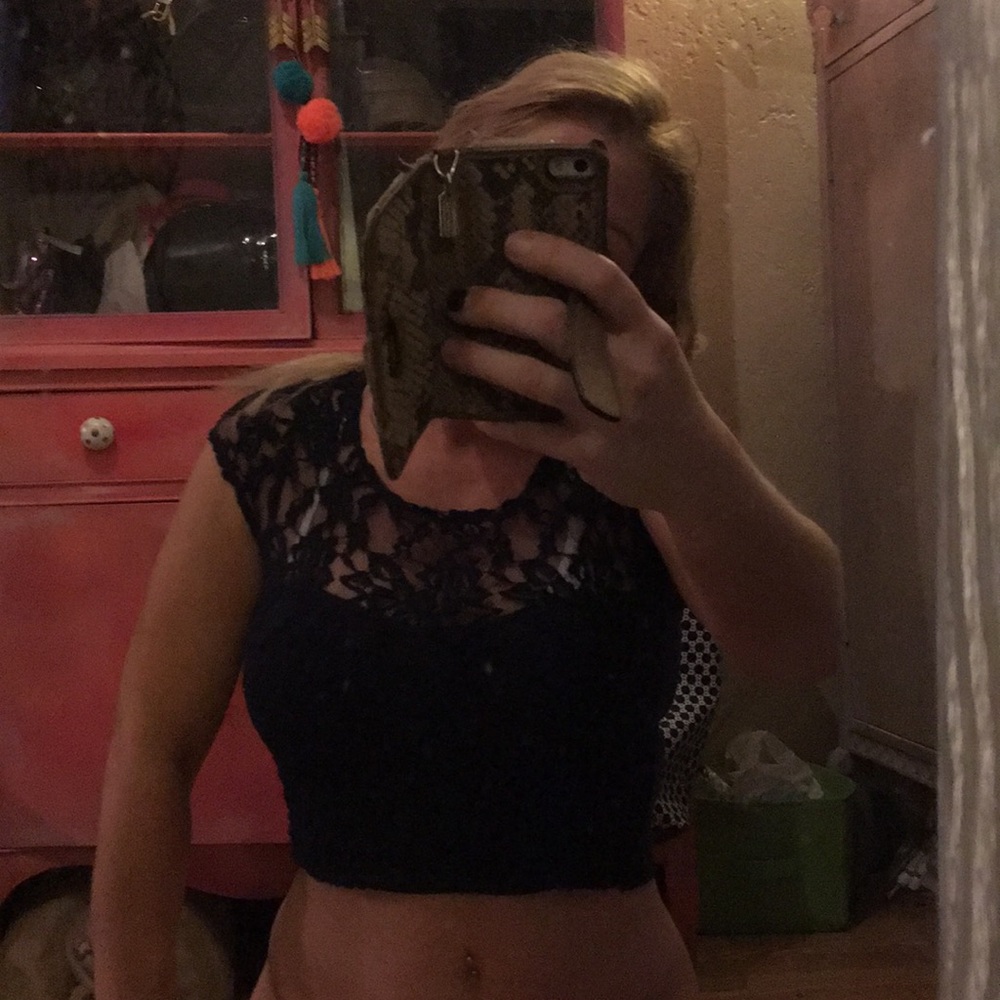 Abercrombie fitch sz s cropped top